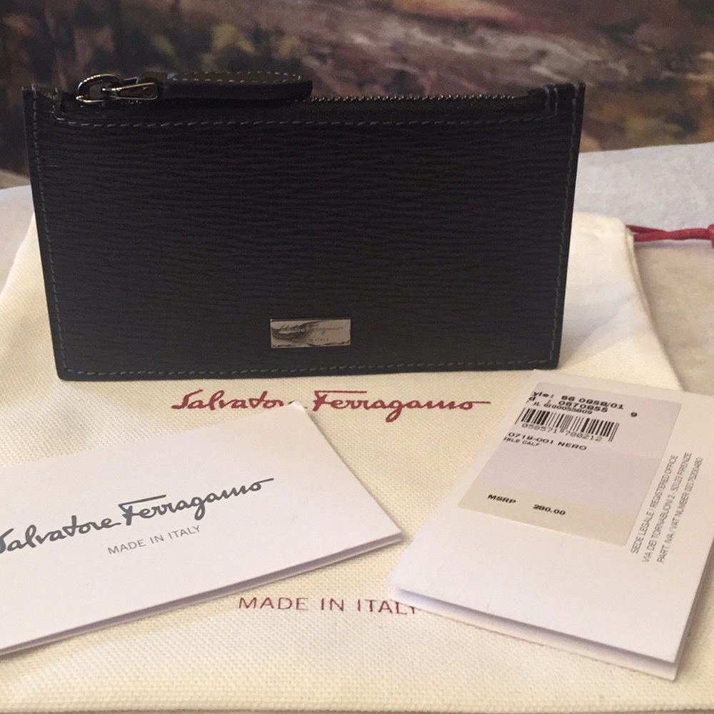 BNWT Authentic Salvatore Ferragamo Revival Wallet